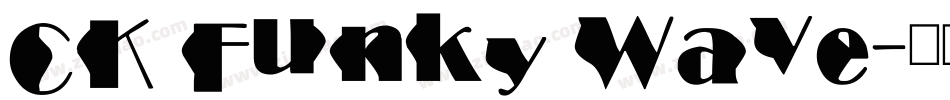 CK Funky Wave字体转换